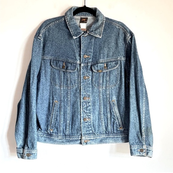 90'S Lee denim jacket, G-jacket, men's XL size, vintage /eaa400736 main image 0